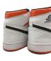 中古・古着 NIKE (ナイキ) AIR JORDAN 1 RETRO HIGH OG(エア ジョーダン 1 レトロ ハイ オリジナル)/ハイカットスニーカー WHITE/BLACK-ELECTRO ORANGE サイズ:US7：7000円