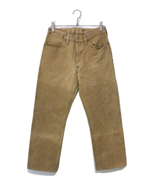 WAREHOUSE（ウエアハウス）WAREHOUSE (ウエアハウス) DUCK DIGGER ダックパンツ ブラウン サイズ:32の古着・服飾アイテム