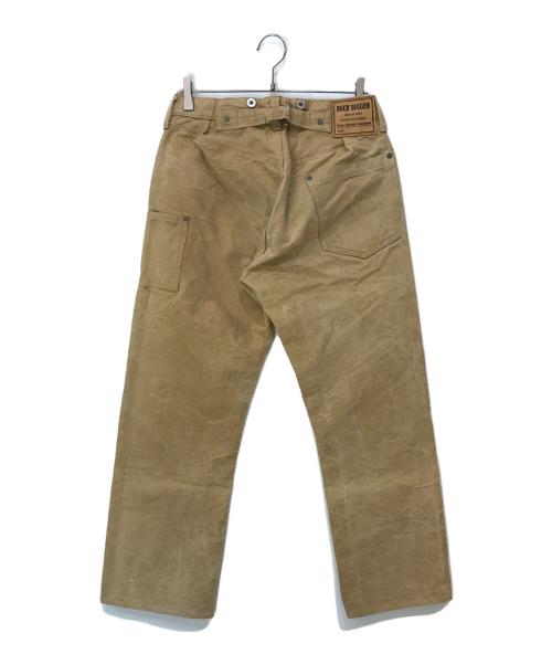 WAREHOUSE（ウエアハウス）WAREHOUSE (ウエアハウス) DUCK DIGGER ダックパンツ ブラウン サイズ:32の古着・服飾アイテム
