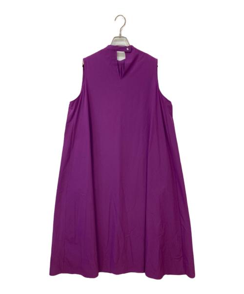 SUM1 STYLE（スミスタイル）SUM1 STYLE (スミスタイル) ノースリーブワンピース パープル サイズ:Fの古着・服飾アイテム