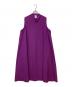 SUM1 STYLE (スミスタイル) ノースリーブワンピース パープル サイズ:F：5000円