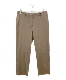 JOSEPH（ジョゼフ）の古着「ヴィスバイストレッチストレートトラウザーズ」｜ベージュ