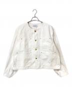 UNUSEDアンユーズド）の古着「Duck Jacket」｜ホワイト