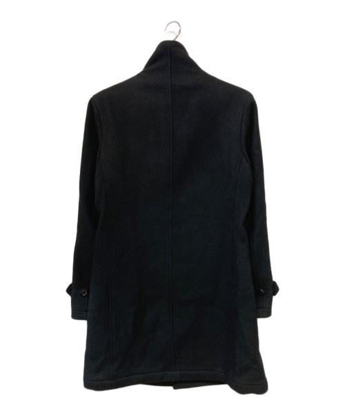 Junhashimoto（ジュンハシモト）junhashimoto (ジュンハシモト) STAND COLLAR CORT ブラック サイズ:3の古着・服飾アイテム