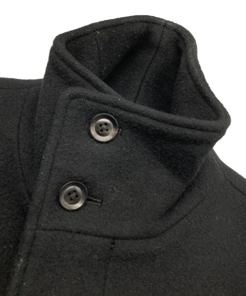 Junhashimoto（ジュンハシモト）junhashimoto (ジュンハシモト) STAND COLLAR CORT ブラック サイズ:3の古着・服飾アイテム