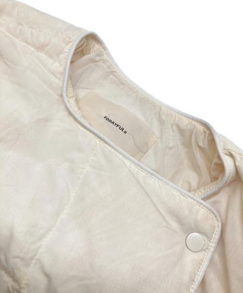 TODAYFUL（トゥデイフル）TODAYFUL (トゥデイフル) キルティングダウンコート アイボリー サイズ:Sの古着・服飾アイテム
