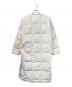 TODAYFUL (トゥデイフル) キルティングダウンコート アイボリー サイズ:S：8000円