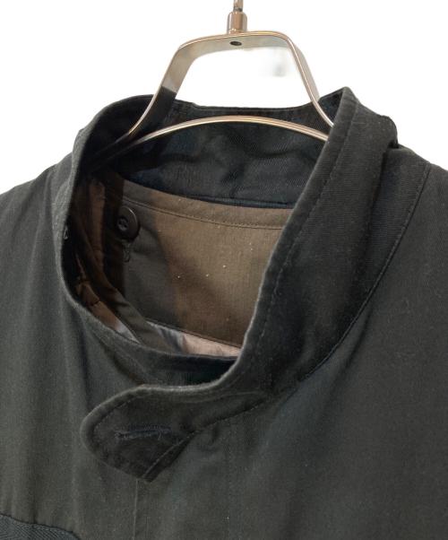 Adam et Rope（アダム エ ロペ）Adam et Rope (アダム エ ロペ) M-65 ビッグシルエット モッズコート中綿ライナーセット ブラック サイズ:Mの古着・服飾アイテム