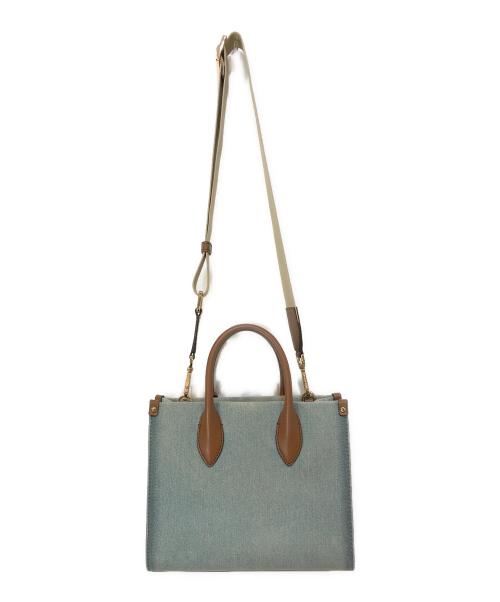 MICHAEL KORS（マイケル・コース）MICHAEL KORS (マイケルコース) デニムクロスボディバッグ インディゴ サイズ:-の古着・服飾アイテム