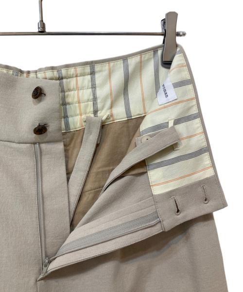 HUMAN WOMAN（ヒューマンウーマン）HUMAN WOMAN (ヒューマンウーマン) シェルタリングドライオックスパンツ ベージュ サイズ:Mの古着・服飾アイテム