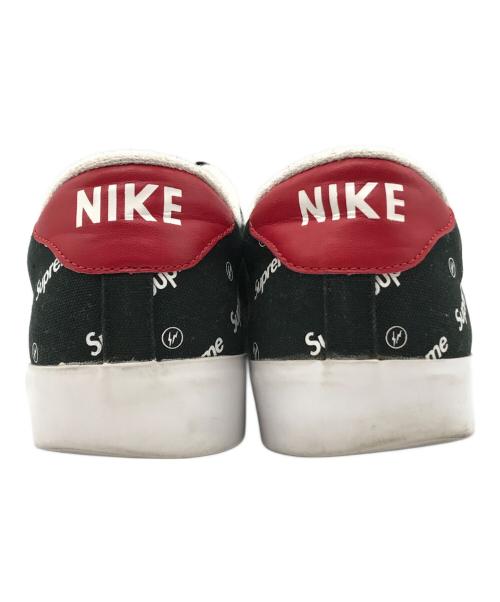 NIKE（ナイキ）NIKE SUPREME (シュプリーム) FRAGMENT DESIGN (フラグメントデザイン) AIR ZOOM ALL COURT(エアー ズーム オール コート)/ローカットスニーカー ブラック×ホワイト サイズ:US10の古着・服飾アイテム