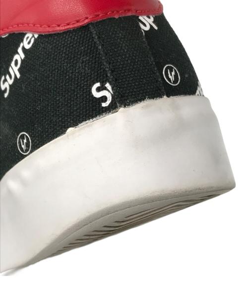 NIKE（ナイキ）NIKE SUPREME (シュプリーム) FRAGMENT DESIGN (フラグメントデザイン) AIR ZOOM ALL COURT(エアー ズーム オール コート)/ローカットスニーカー ブラック×ホワイト サイズ:US10の古着・服飾アイテム