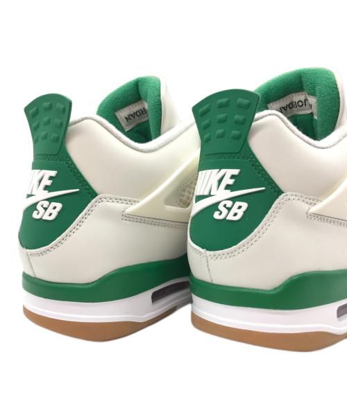NIKE SB（ナイキエスビー）NIKE SB (ナイキエスビー) AIR JORDAN 4 RETRO SP(エアジョーダン4 レトロ スペシャル)/スニーカー SAIL/WHITE-PINE GREEN サイズ:US10.5の古着・服飾アイテム