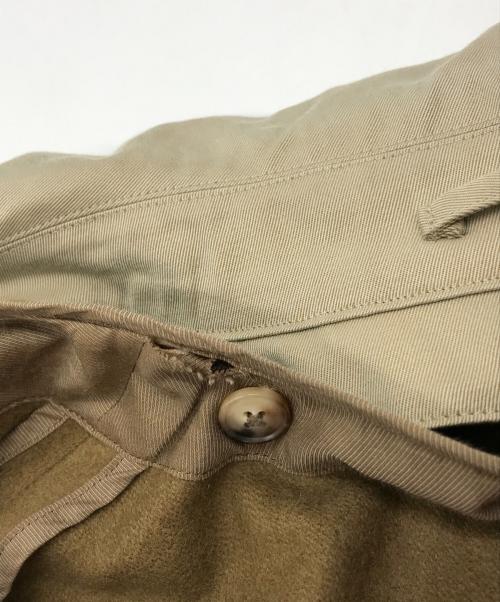 COMOLI（コモリ）COMOLI (コモリ) ライナー付 コットンギャバタイロッケンコート ベージュ サイズ:3の古着・服飾アイテム