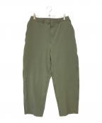 THE NORTHFACE PURPLELABELザ・ノースフェイス パープルレーベル）の古着「ストレッチツイルワイドテーパードパンツ」｜カーキ