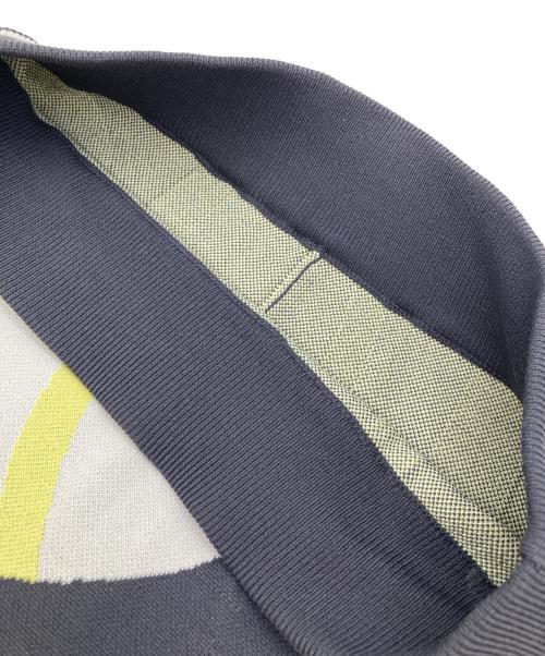 Adam et Rope（アダム エ ロペ）Adam et Rope (アダム エ ロペ) アートジャカードニットスカート グレー サイズ:Fの古着・服飾アイテム