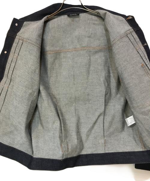 A.P.C.（アーペーセー）A.P.C. (アーペーセー) DENIM BRUT BLOUSON インディゴ サイズ:Mの古着・服飾アイテム