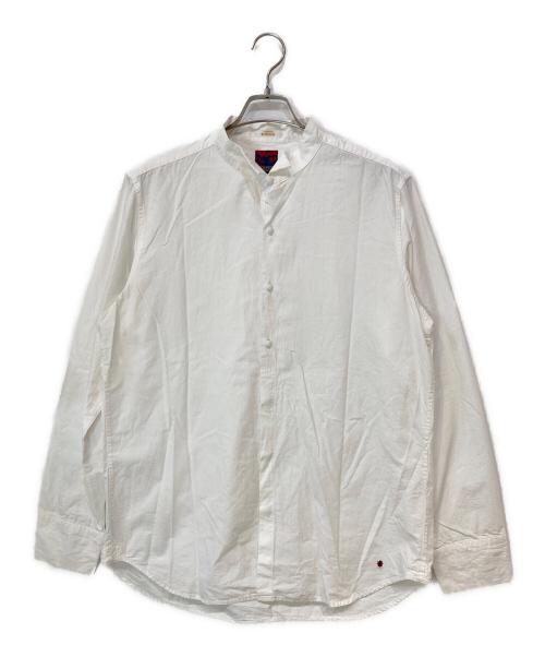 BRU NA BOINNE（ブルーナボイン）BRU NA BOINNE (ブルーナボイン) フェリシンコルカッセ 長袖シャツ ホワイト サイズ:3の古着・服飾アイテム