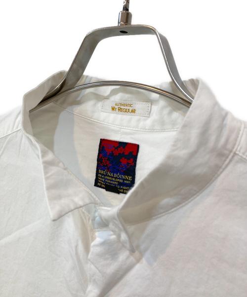 BRU NA BOINNE（ブルーナボイン）BRU NA BOINNE (ブルーナボイン) フェリシンコルカッセ 長袖シャツ ホワイト サイズ:3の古着・服飾アイテム