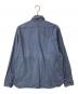 TENDERLOIN (テンダーロイン) ヘリンボーン ワークシャツ ブルー サイズ:XL：7000円