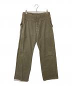 KAPITALキャピタル）の古着「ヌーベルパンツ」｜カーキ