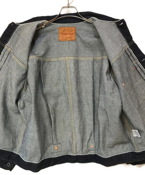 WORKERS（ワーカーズ）WORKERS (ワーカーズ) Lot 806XH, Denim Jacket, Buckle Back インディゴ サイズ:46の古着・服飾アイテム
