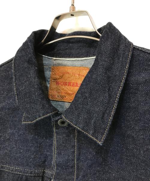 WORKERS（ワーカーズ）WORKERS (ワーカーズ) Lot 806XH, Denim Jacket, Buckle Back インディゴ サイズ:46の古着・服飾アイテム