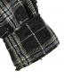 中古・古着 DANKE SCHON (ダンケ シェーン) PIGMENT DAMAGE FLANNEL CHECK LONG SLEEVE SHIRTS ブラック サイズ:M：8000円