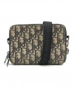 Diorディオール）の古着「ジップポーチ ディオール オブリーク ジャカード」｜アイボリー