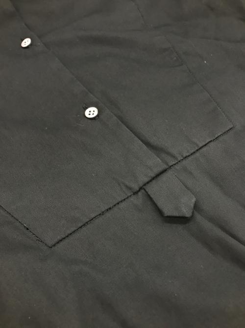 KEINA RITA（ケイナ リタ）KEINA RITA (ケイナ リタ) バンドカラーパフスリーブブラウス ブラック サイズ:36の古着・服飾アイテム