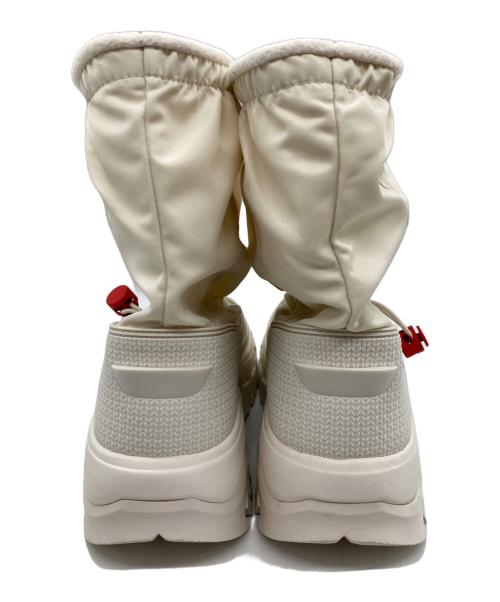 HUNTER（ハンター）HUNTER (ハンター) WANDERER SHORT SNOW BOOT(ワンダラーショートスノーブーツ) ホワイト サイズ:UK5の古着・服飾アイテム