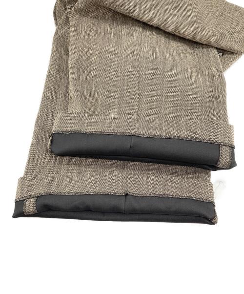 PUBLIC TOKYO（パブリックトウキョウ）PUBLIC TOKYO (パブリックトウキョウ) ツイードライクワイドパンツ ベージュ サイズ:1の古着・服飾アイテム