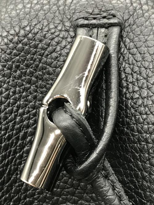 LONGCHAMP（ロンシャン）LONGCHAMP (ロンシャン) ロゾ レザートートバッグ ブラック サイズ:-の古着・服飾アイテム