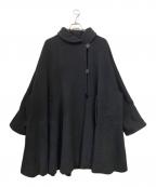 CELINEセリーヌ）の古着「ショールカラーコート」｜ブラック
