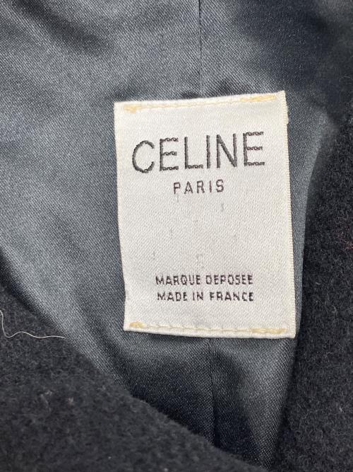 CELINE（セリーヌ）CELINE (セリーヌ) ショールカラーコート ブラック サイズ:なしの古着・服飾アイテム