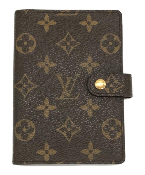 LOUIS VUITTON（ルイ ヴィトン）LOUIS VUITTON (ルイ ヴィトン) アジェンダ PM 手帳カバー ブラウン サイズ:-の古着・服飾アイテム