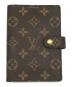 LOUIS VUITTON（ルイ ヴィトン）の古着「アジェンダ PM 手帳カバー」｜ブラウン