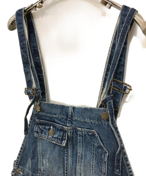 L'appartement（アパルトモン）L'appartement (アパルトモン) Denim OVER ALL インディゴ サイズ:34の古着・服飾アイテム