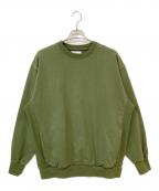 Acyエイシー）の古着「GARMENT DYE CREW NECK SWEAT」｜グリーン