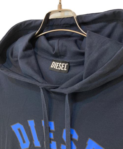 DIESEL（ディーゼル）DIESEL (ディーゼル) T-JUST LS HOOD-OUT ネイビー サイズ:Mの古着・服飾アイテム