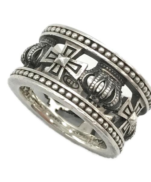 JUSTIN DAVIS（ジャスティンデイビス）JUSTIN DAVIS (ジャスティンデイビス) クラウンリング シルバーカラー サイズ:-の古着・服飾アイテム