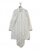 AKIKOAOKIアキコアオキ）の古着「シャツワンピース」｜ホワイト