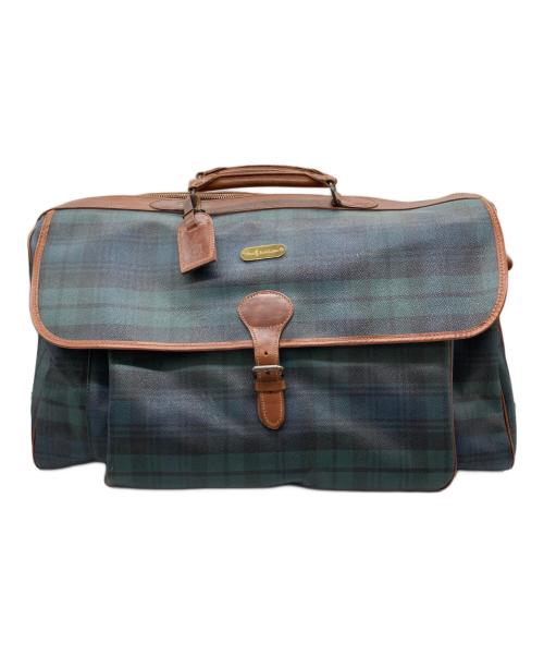 POLO RALPH LAUREN（ポロ・ラルフローレン）POLO RALPH LAUREN (ポロ・ラルフローレン) タータンチェック ボストンバッグ グリーン サイズ:-の古着・服飾アイテム