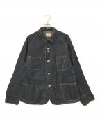 BONCOURAボンクラ）の古着「DENIM COVERALL」｜インディゴ