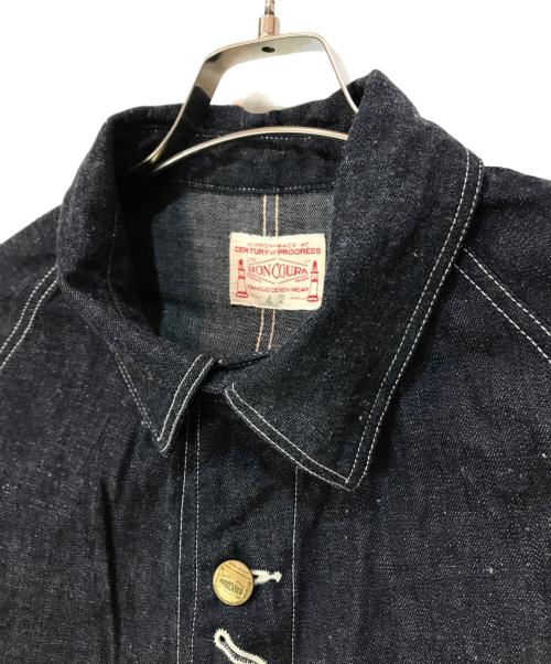 BONCOURA（ボンクラ）BONCOURA (ボンクラ) DENIM COVERALL インディゴ サイズ:42の古着・服飾アイテム