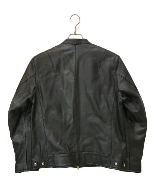 JOURNAL STANDARD（ジャーナルスタンダード）JOURNAL STANDARD (ジャーナルスタンダード) ラムレザー シングルライダースジャケット S/Riders ブラック サイズ:Mの古着・服飾アイテム