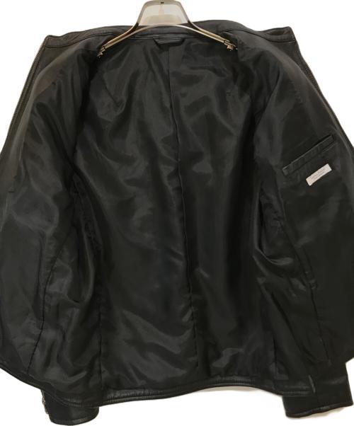 JOURNAL STANDARD（ジャーナルスタンダード）JOURNAL STANDARD (ジャーナルスタンダード) ラムレザー シングルライダースジャケット S/Riders ブラック サイズ:Mの古着・服飾アイテム