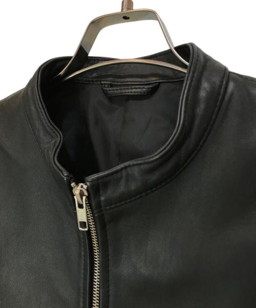 JOURNAL STANDARD（ジャーナルスタンダード）JOURNAL STANDARD (ジャーナルスタンダード) ラムレザー シングルライダースジャケット S/Riders ブラック サイズ:Mの古着・服飾アイテム