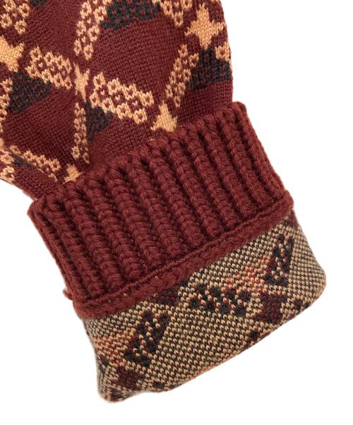 MARNI（マルニ）MARNI (マルニ) 総柄2WAYニット ブラウン サイズ:38の古着・服飾アイテム