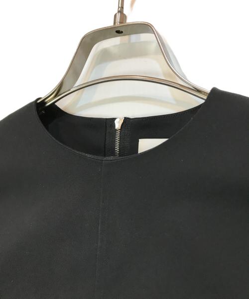 HYKE（ハイク）HYKE (ハイク) TASLAN TWILL TOP シャツブラウス ブラック サイズ:1の古着・服飾アイテム